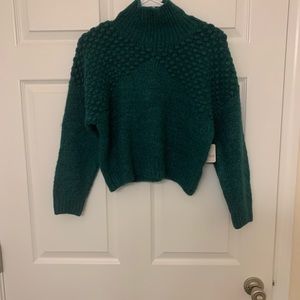 Cropped free people sweater